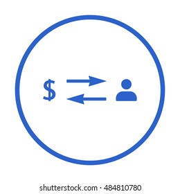  Business  icon,vector. Flat design.