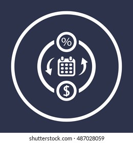  Business Icon,vector. Flat design.