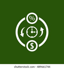  Business Icon,vector. Flat design.