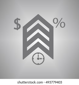  Business  icon,vector. Flat design.