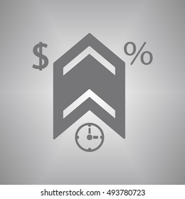  Business  icon,vector. Flat design.
