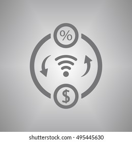  Business Icon,vector. Flat design.