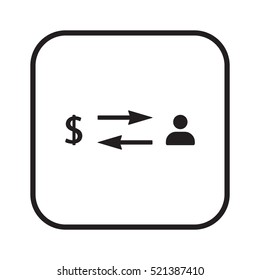  Business  icon,vector. Flat design.