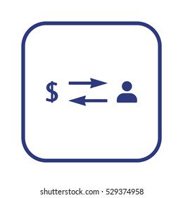  Business  icon,vector. Flat design.
