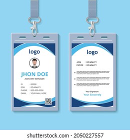 Business Id Card Design Template Corporate Stock Vector (Royalty Free ...