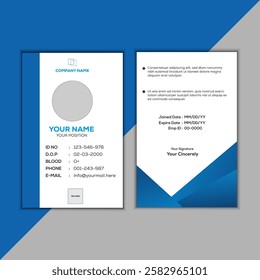 Business ID Card Design Template