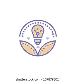 business idea award icon- vector sign.