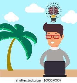 Business idea concept