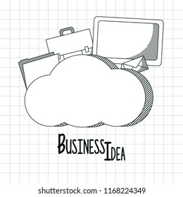 Business idea concept