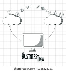 Business idea concept