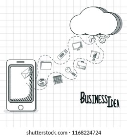 Business idea concept
