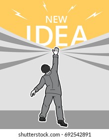 Business idea concept.