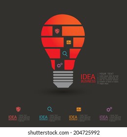 business idea concept illustration.