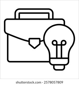 Business Idea Icon Element For Design