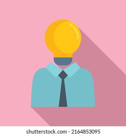 Icono de idea de negocio vector plano. Norma de expertos. Trabajo completado
