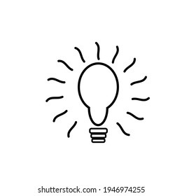 Diseño de vectores de iconos de ideas empresariales