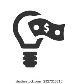 Icono de idea de negocio, Vector Graphics