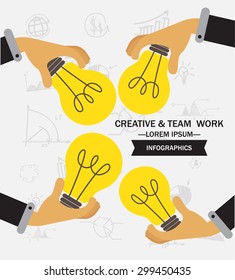 Business Idea infographics design , vector illustration