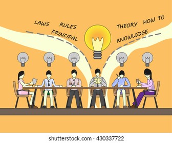 business idea / innovation from study and learn by read a book