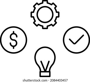 Business idea Isolated Vector icon which can easily modify or edit

