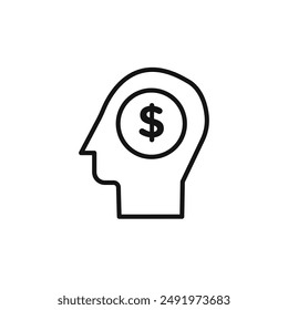 Business idea logo sign vector outline