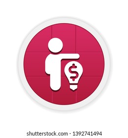 Business Idea - Vector App Icon