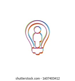 Business Idea - Vector App Icon