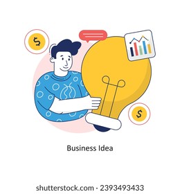 Business Idea vector Colorful Design illustration. Symbol on White background EPS 10 File