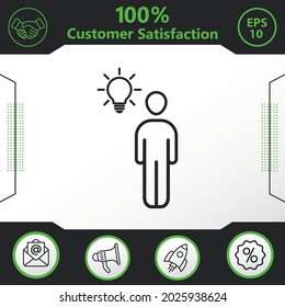 Business Idea vector icon graphic elements for your work - Modern design