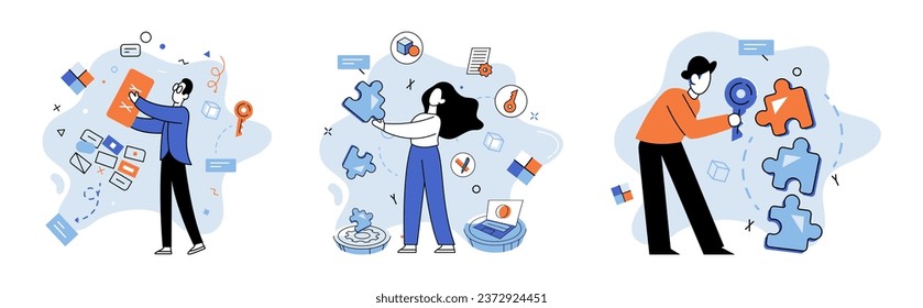 Business idea. Vector illustration. A business ideis metaphorical seedling, sprouting from fertile soil innovation and inspiration It is foundation upon which success is built, concept holds promise