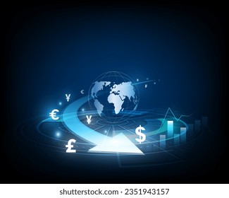 Business ideas currency exchange global stock market