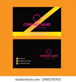 Business Identity with logo element letter
