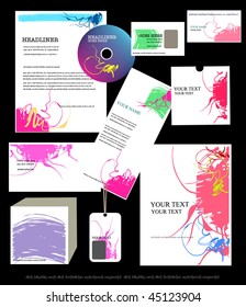 business identity template