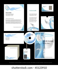 business identity template