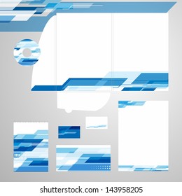 Business Identity Template Vector