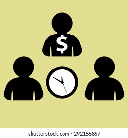 Business illustration.
