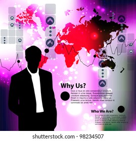 Business illustration.