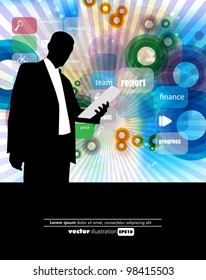 Business illustration.