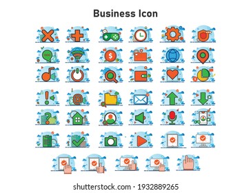 business illustration. Flat vector illustration. can use for, icon design element,ui, web, app.