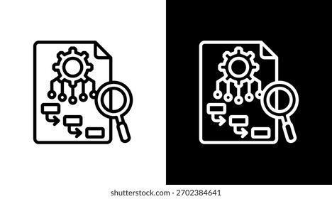 Análisis de Impacto Empresarial con Diseño de Conjunto de Iconos