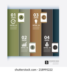 Business Index Tab Infographic Template 