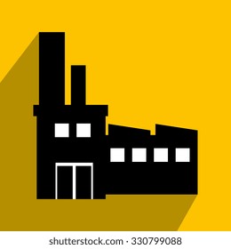 Business industries icon graphic design, vector illustration icon