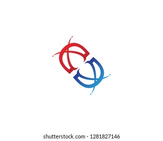 Business infinity logo design concept