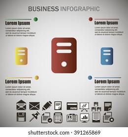 Business info graphic
