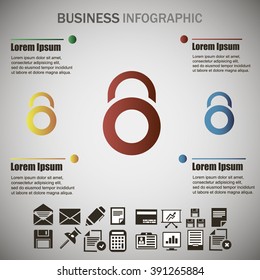 Business info graphic