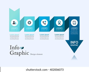 Business Info graphic Design
