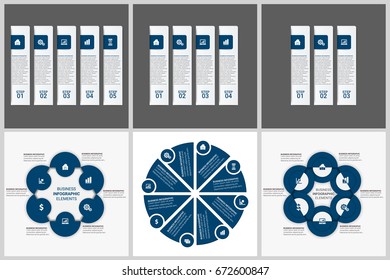 Business Info Graphic Elements Design