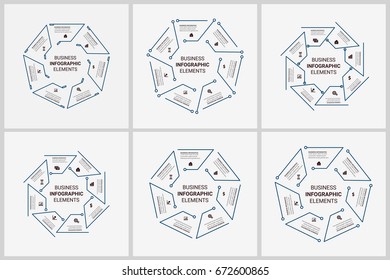 Business Info Graphic Elements Design