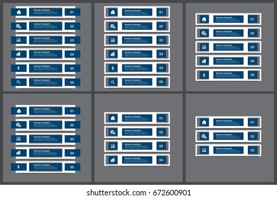 Business Info Graphic Elements Design
