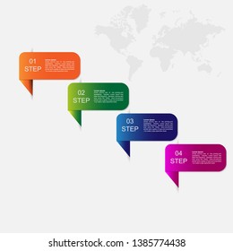 Business info graphic illustrator vector design, templates, element, timelines. Work layout or process to marketing present.